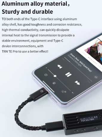 Новый в упаковке кабель для ЦАП Type C To Type C DAC 8 жил    KZ