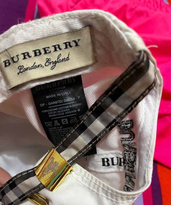 Шапка с козирка BURBERRY