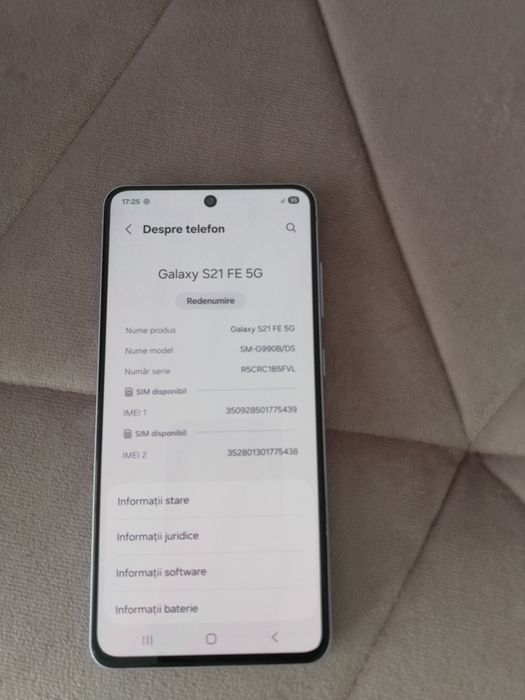 Samsung s21 fan edisien
