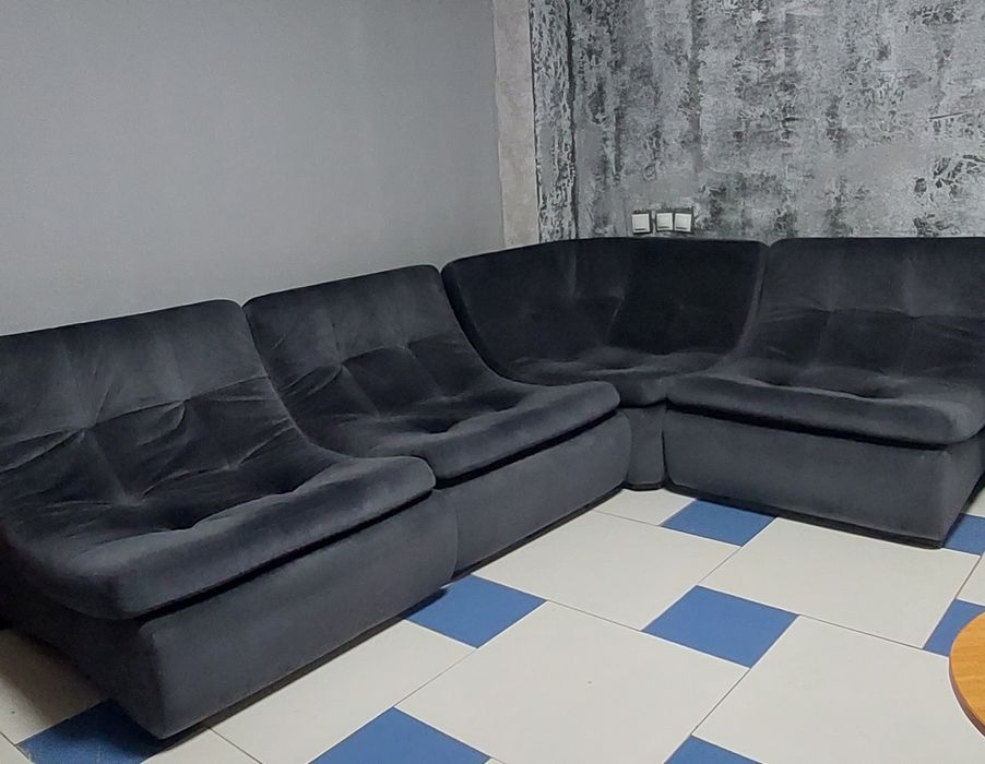 Уголок диван, цвет графит