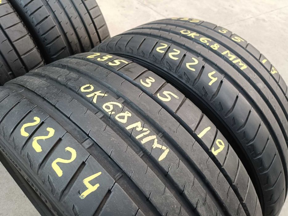 Set 4 anvelope de vara 235 35 19 bridgestone potenza sport dot 2024 , 2025