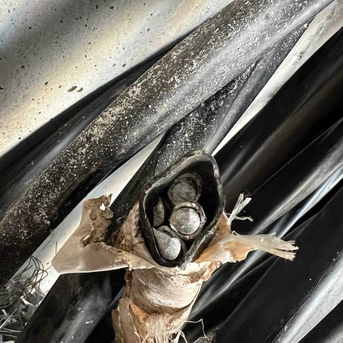 Алуминиев 4 жилен кабел за ток