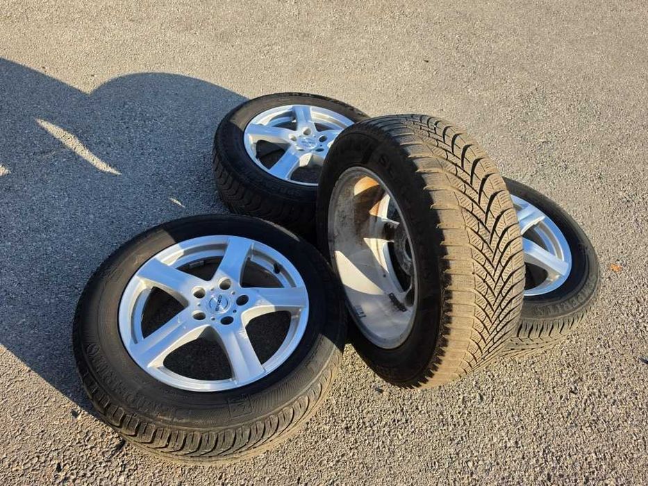 4бр гуми с алуминиеви джанти за Audi, VW, Seat, Skoda
