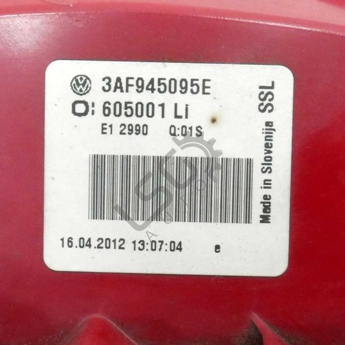 Ляв външен стоп Volkswagen Passat (B7)  ID: 156970