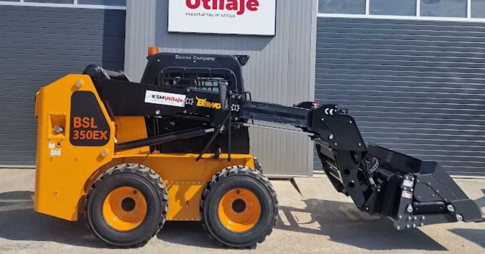 Mini Încărcător Telescopic Bawoo 350 EX | 4 M înălțime | AC, Joystick