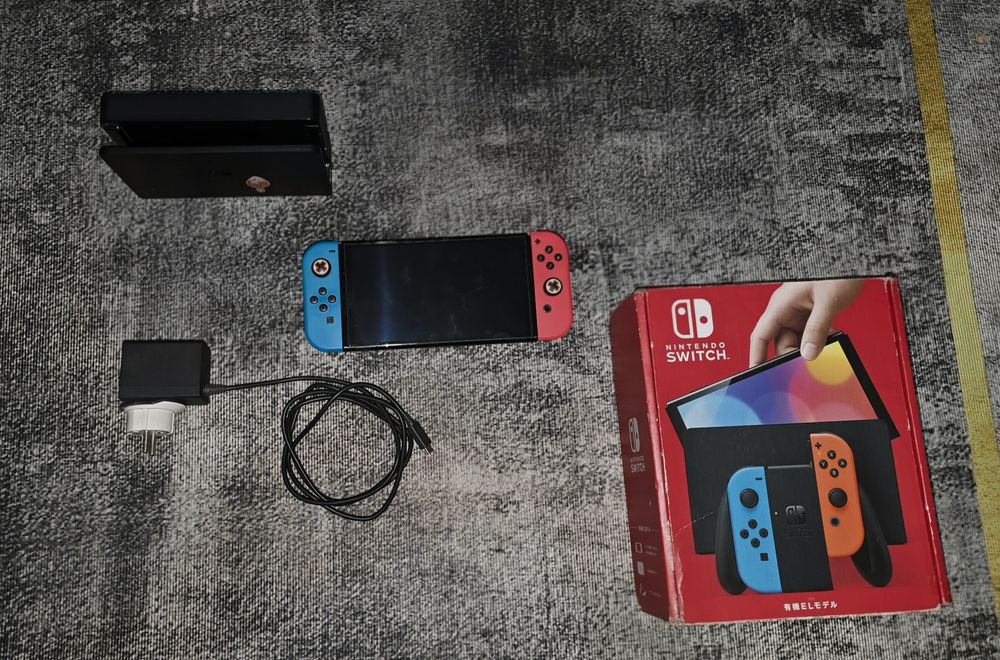 Прошитая  Nintendo Switch Oled