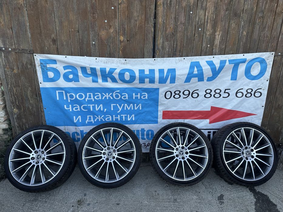 20 5х112 джанти с гуми спорт пакето амг мерцедес