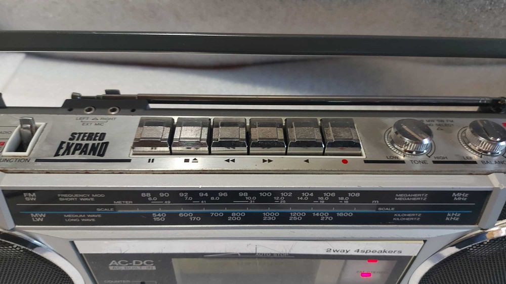 Sanyo M7150LU Stereo Radio Cassette Recorder