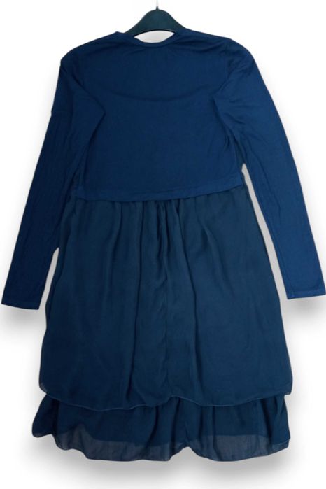 Rochie plisata cu matase naturala