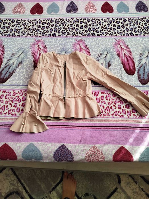 Кожено яке пепел от рози!!