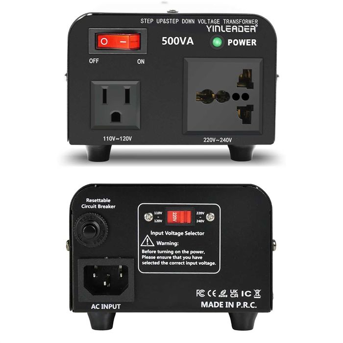 Transformator de tensiune 500VA, 110V/220V, NOU, factura, garantie