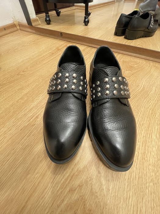 Pantofi tip loafer, botine, Stradivarius, marimea 37