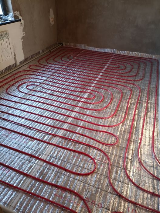 Теплый пол,котёл, батареи