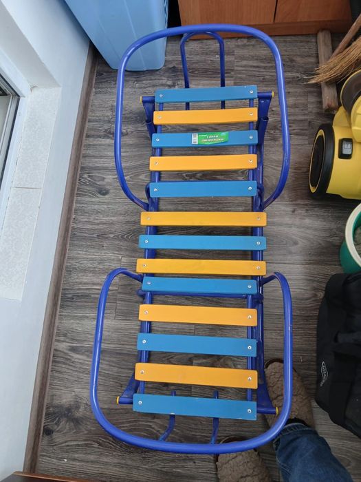 Санки почти новые