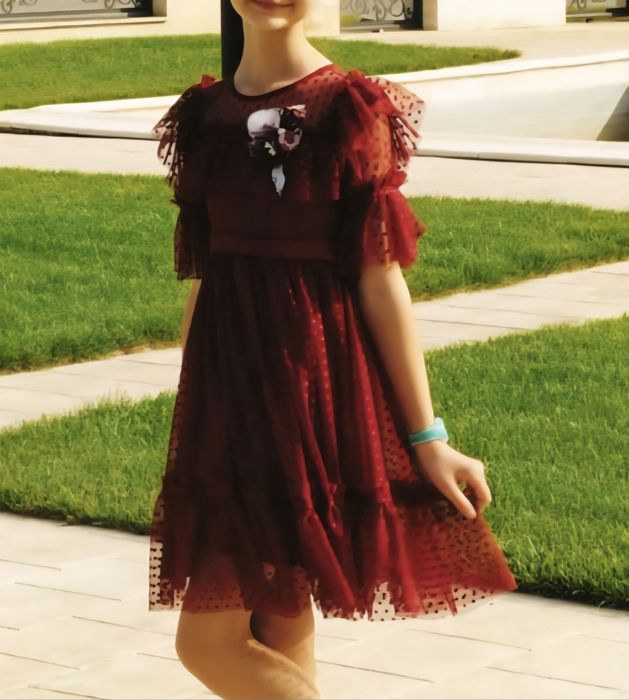 Rochie bordo   fete