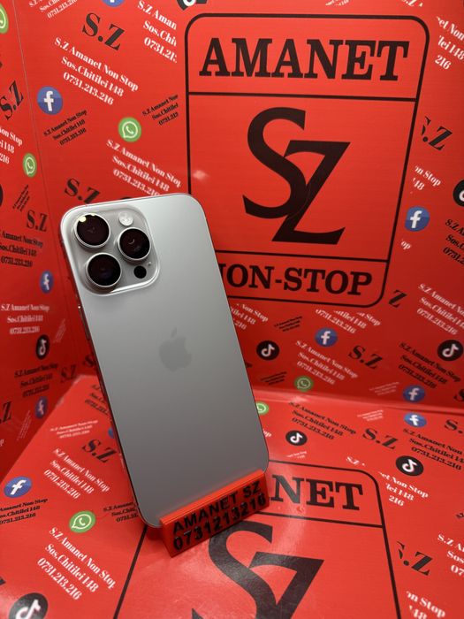 Iphone 16 Pro Max 92% Baterie Amanet SZ Non Stop