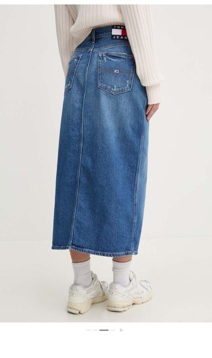 Дънкова пола Tommy Jeans midi  26