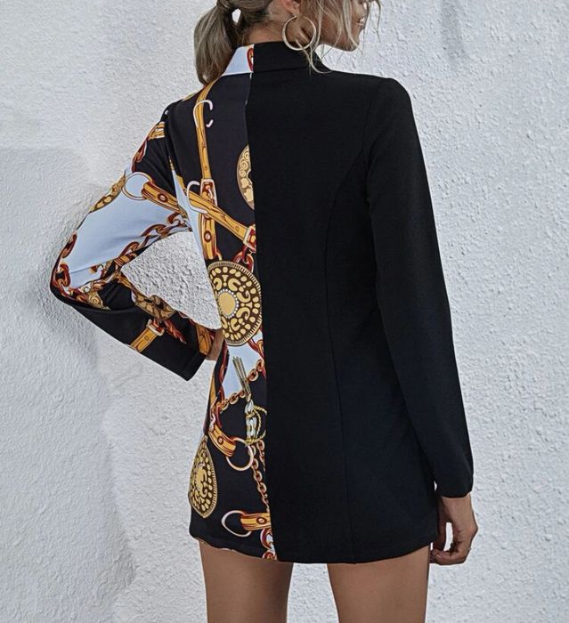 Сако с принт