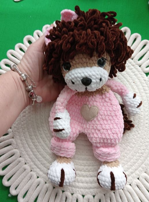 Jucărie copii/amigurumi /leu croșetat