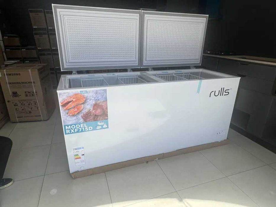Rulls Морозильник  Большое  с доставкой по городу 3 года гарантия
