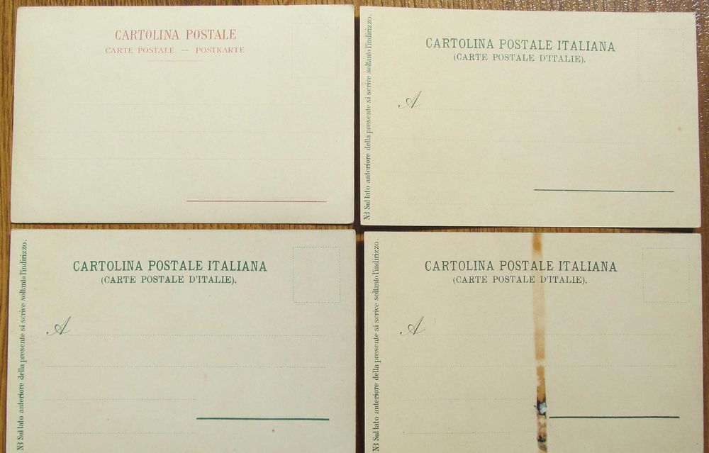 открытки старые Италия Неаполь