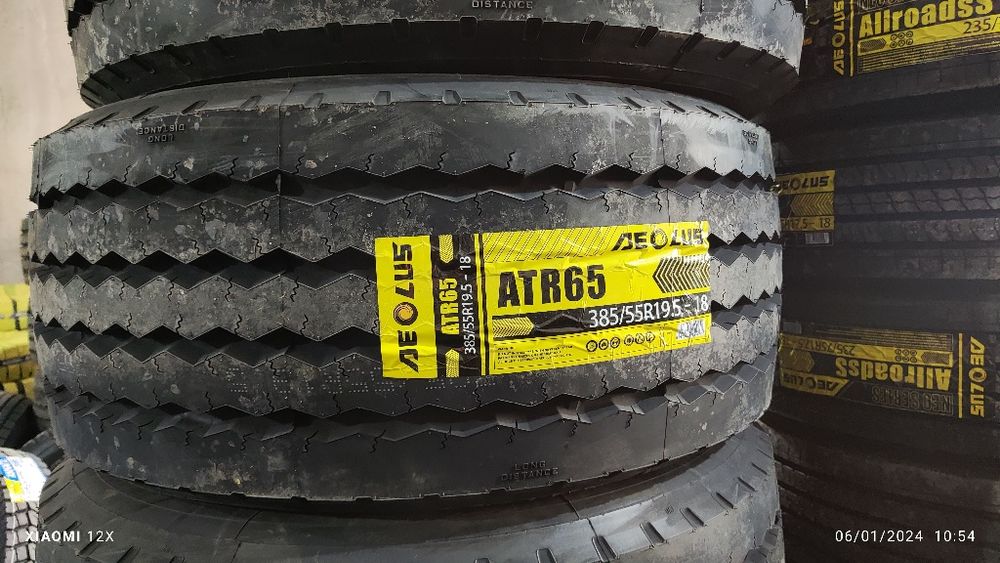 Грузовые шины 385/55R19.5 Aelous