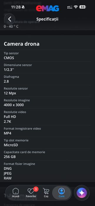 Drona DJI Mini 2 SE