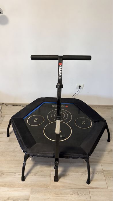 Trambulină fitness HAMMER Cross Jump cu mâner reglabil