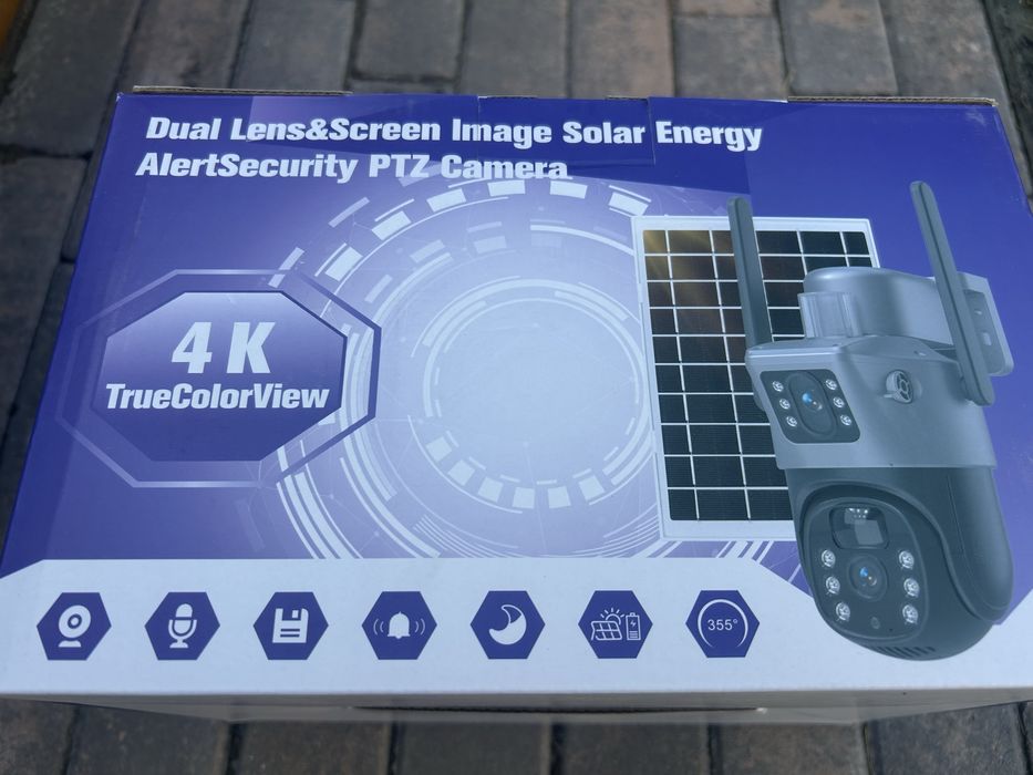 Camera supraveghere - incarcare solara