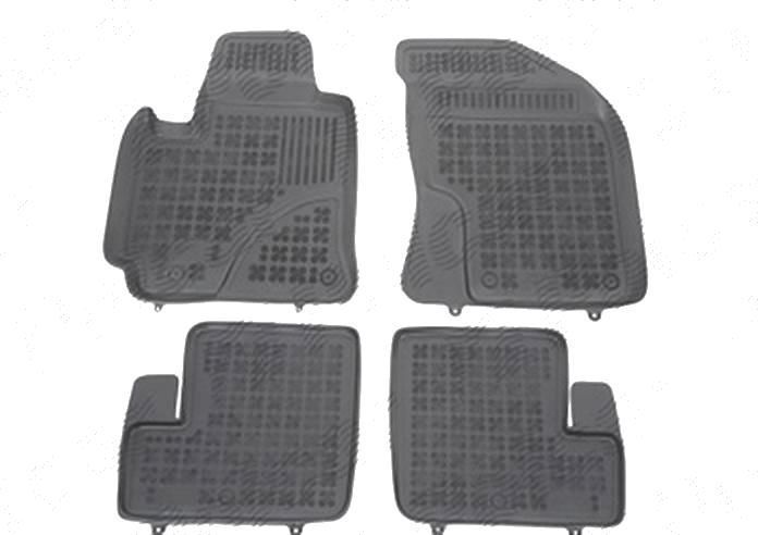 Set covorase auto din cauciuc Toyota Rav4 (Xa20) 01.2004-12.2005 model cu 5 usi; negre, 4 bucati