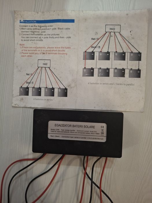 Egalizator baterii 48 volți