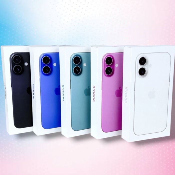 НОВ! Apple iPhone 16 256GB Ultramarine / Black / Teal / Pink / White