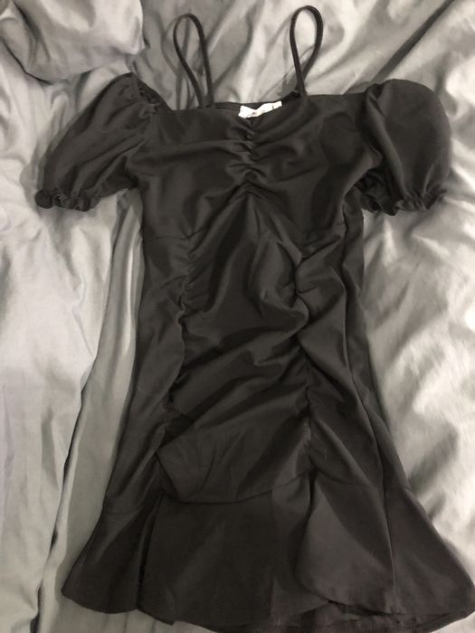 черное вечернее платье