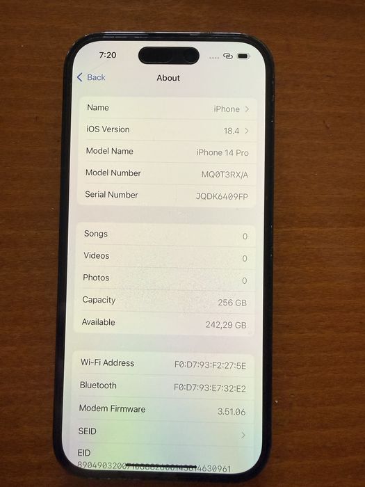 iPhone 14 pro 256 gb + подаръци