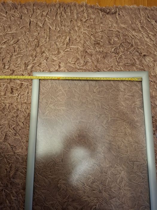 rama aliminiu pt poze puzzle postere afise 38x58cm culoare argintiu ma