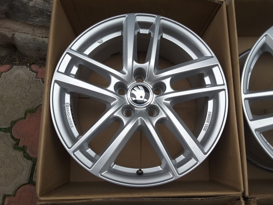 jante aliaj 17; 5x112; Skoda Kodiaq, Karoq, Superb, Octavia Scout