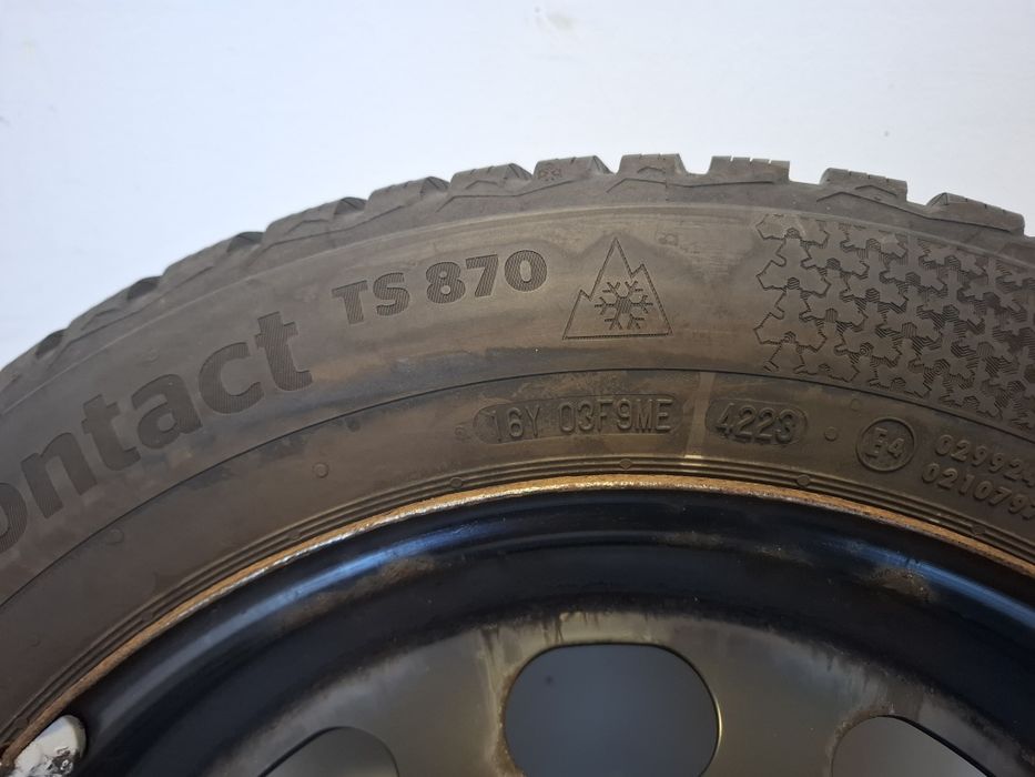 Jante+anvelope iarna Bmw Seria 1,Seria 3,205 55 R16 M+S