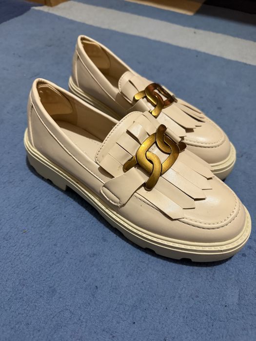 Vand mocasini dama 39 bej