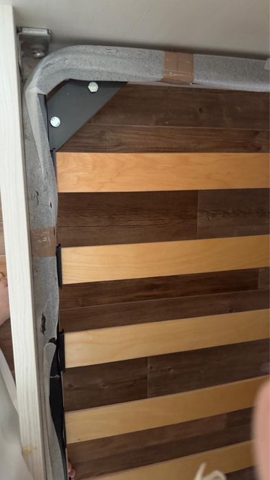 1 адамдық төсек ортопед матраспен