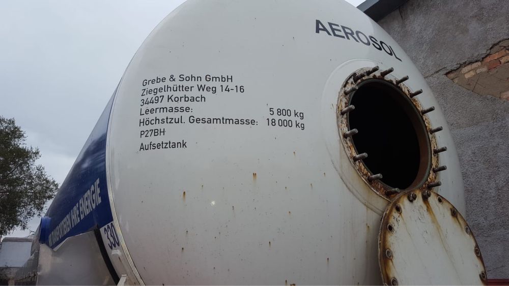 Резервуар для газовоза