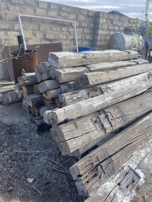 Шпал ағаштар сатылады