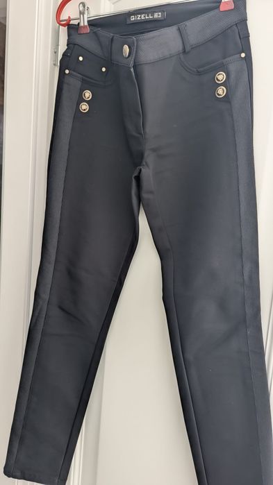 Pantaloni eleganti piele
