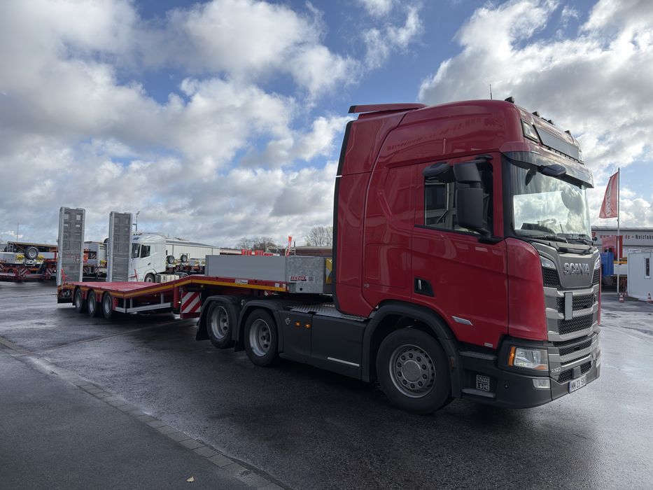Camion scania r520 V8 2019  km 390k trailer Nou MAX an 2026/04