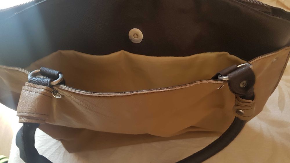 Дамска чанта кожена