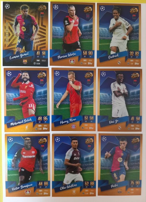 Футболни карти Мач атакс 24/25 и Екстра 24/25