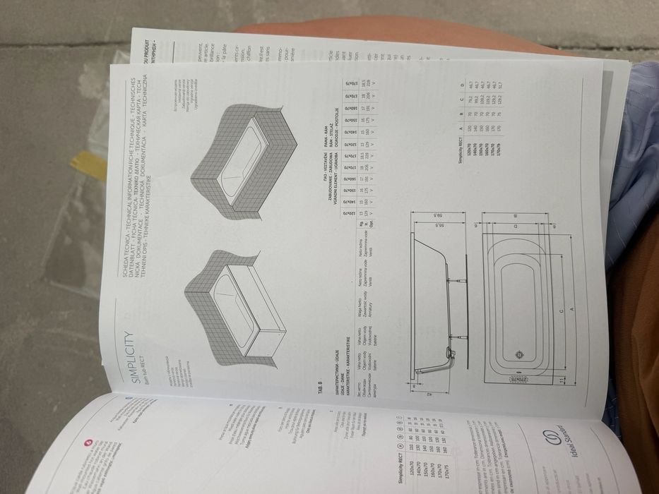 Cadă nouă - Ideal standard