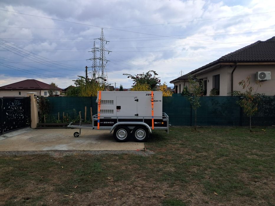 Se inchiriaza generator trifazic 25 KW