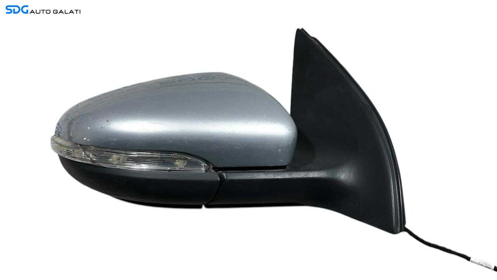 Oglinda Electrica Dreapta Volkswagen Golf 6 HatchBack 2008 - 2012 Culoare Argintie Cod 5K0.857.934.B [L5741]