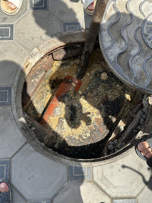 Kanalizatsya tozalash kao bilan yuvish