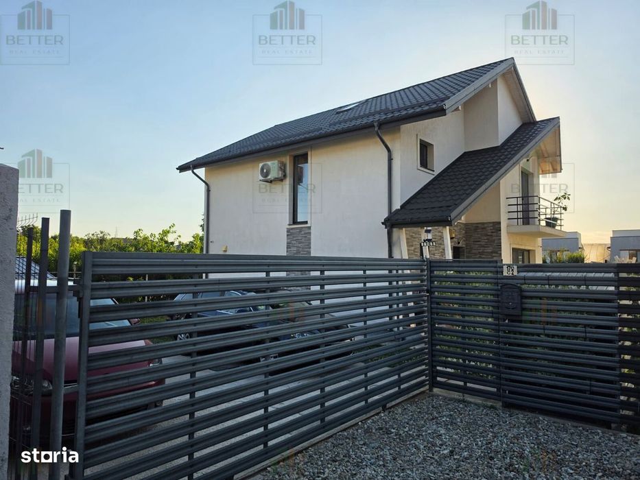 Vila de vanzare  P+1E | 4 camere si 2 bai | Comuna Berceni